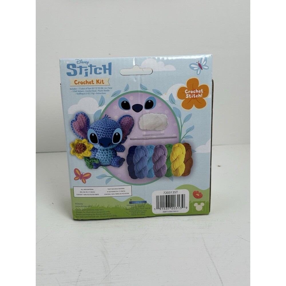 🔥Disney Stitch Easter Spring Crochet Kit BNWT🔥 - Picture 2 of 4